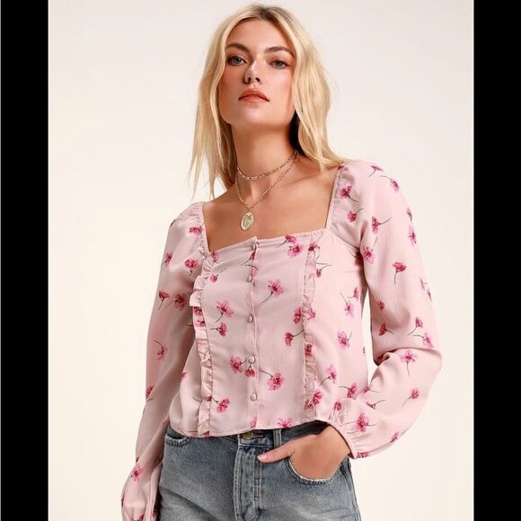 Amuse Society Blouse - Picture 1 of 5